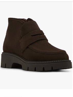 Blondo Kayloni Waterproof Bootie Java Suede SZ 9